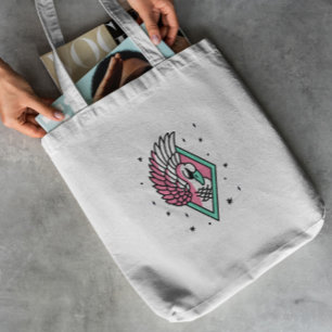 Bolso De Tela Swan Tattoo Tote Bag
