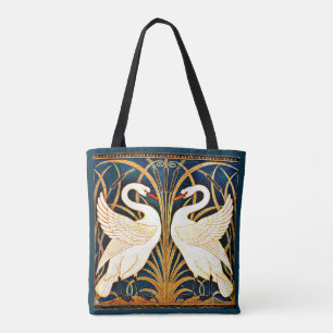 Bolso De Tela Swan y Rush e Iris,