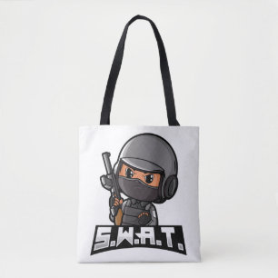 Bolso De Tela Swat