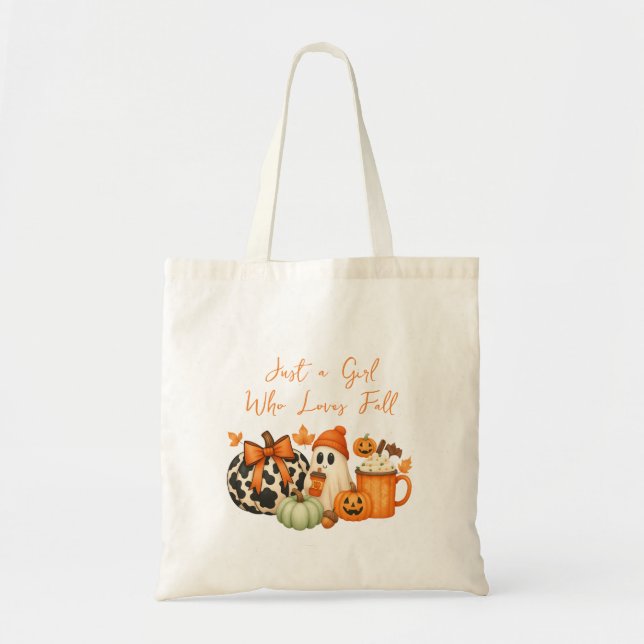 Bolso De Tela Sweet Fall Season Tote Bag  (Frente)