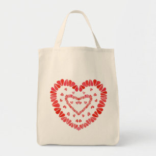 Bolso De Tela SWEET HEARTS Grocery Tote Bag