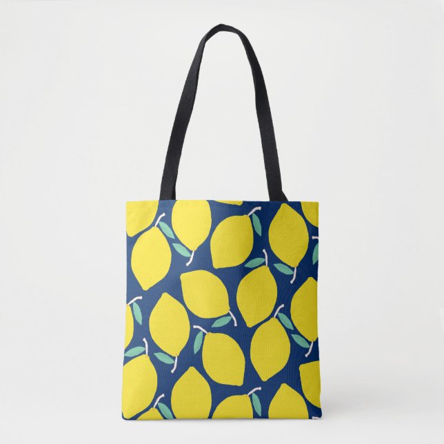 Bolso De Tela Sweet Lemons (Anverso)