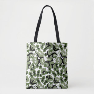 Bolso De Tela Sweet Pea (Olive) Arte Fino