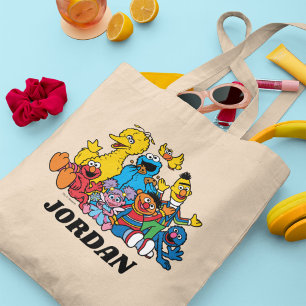 Bolso De Tela Sweet Sesame Street Pals