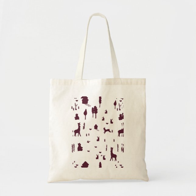 Bolso De Tela Sweet winter (Frente)