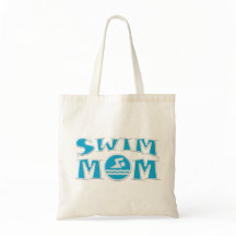 Swim Mom Budget Tote Bag