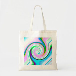 Bolso De Tela Swirl Pastel