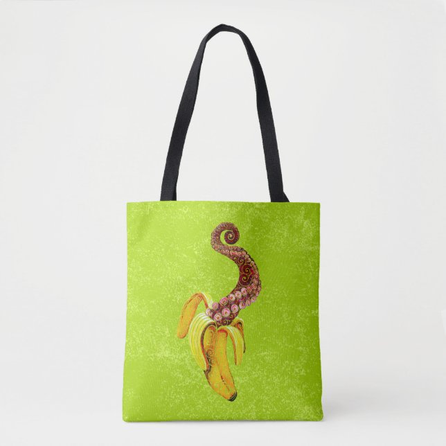 Bolso De Tela Swirly Mutant-Banana (Anverso)