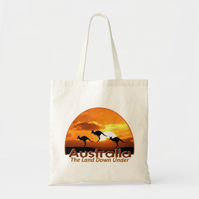 Bolso De Tela SYDNEY Australia (Frente)