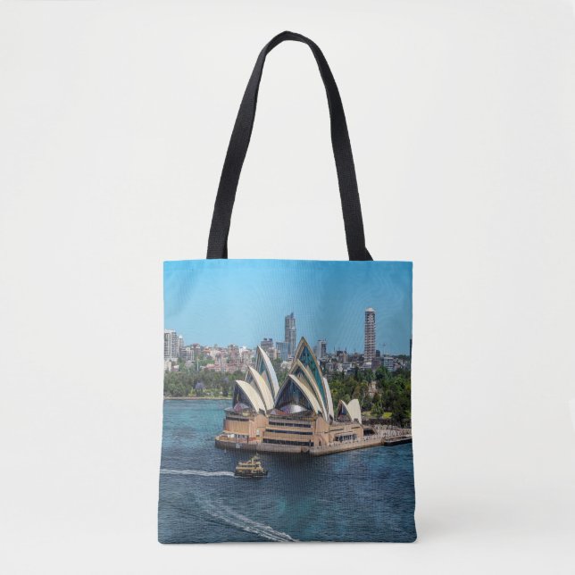 Bolso De Tela Sydney - OPERA HOUSE - panorama (Anverso)