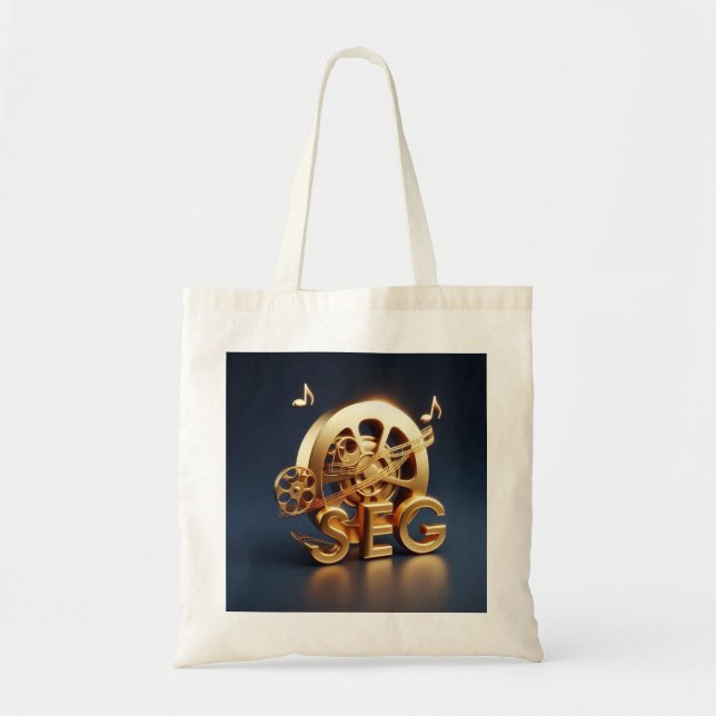 Bolso De Tela Sylmac Entertainment (Frente)