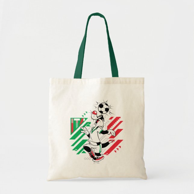Bolso De Tela SYLVESTER™ Team Italy Soccer Graphic (Frente)
