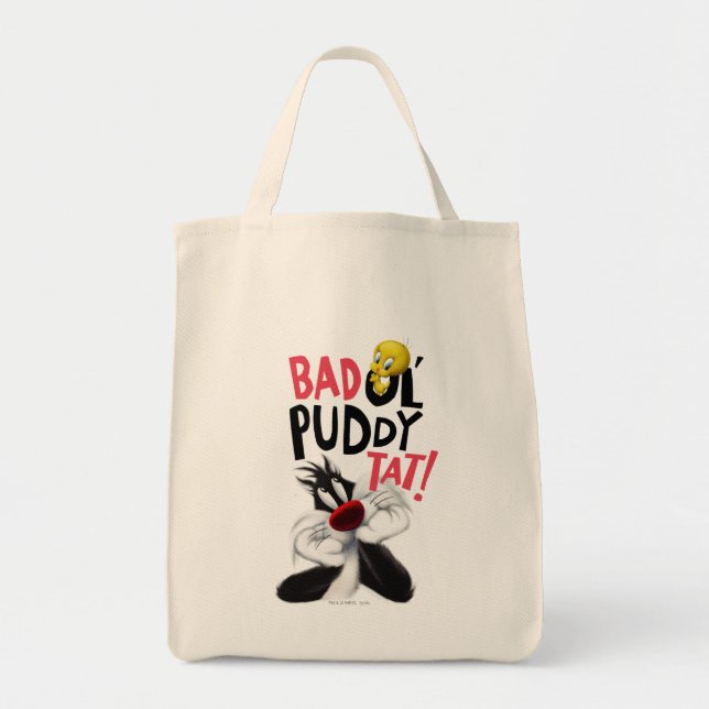 Bolso De Tela SYLVESTER™ & TWEETY™- Bad Ol' Puddy Tat (Frente)