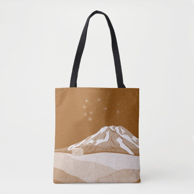 Bolso De Tela Syme Hut Mount Taranaki (Anverso)