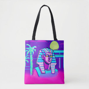 Bolso De Tela Synthwave Pharaoh