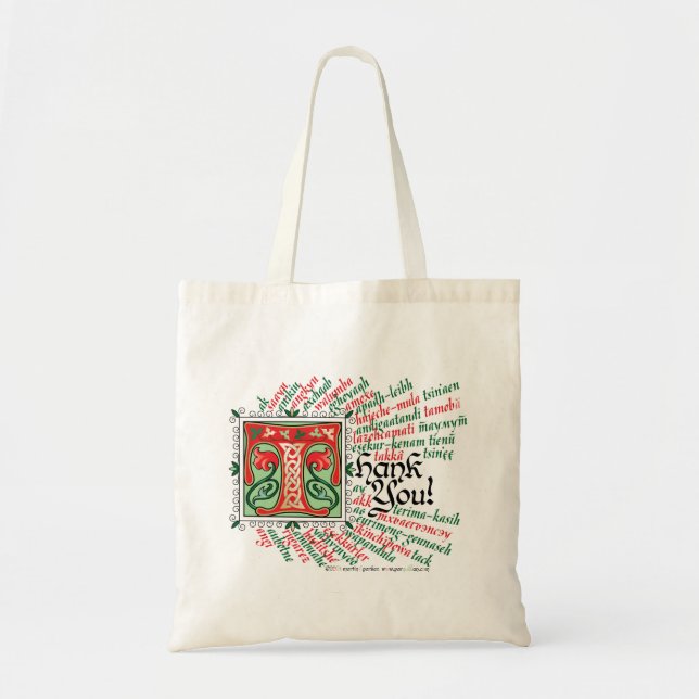 Bolso De Tela T es por Gracias Tote (Frente)