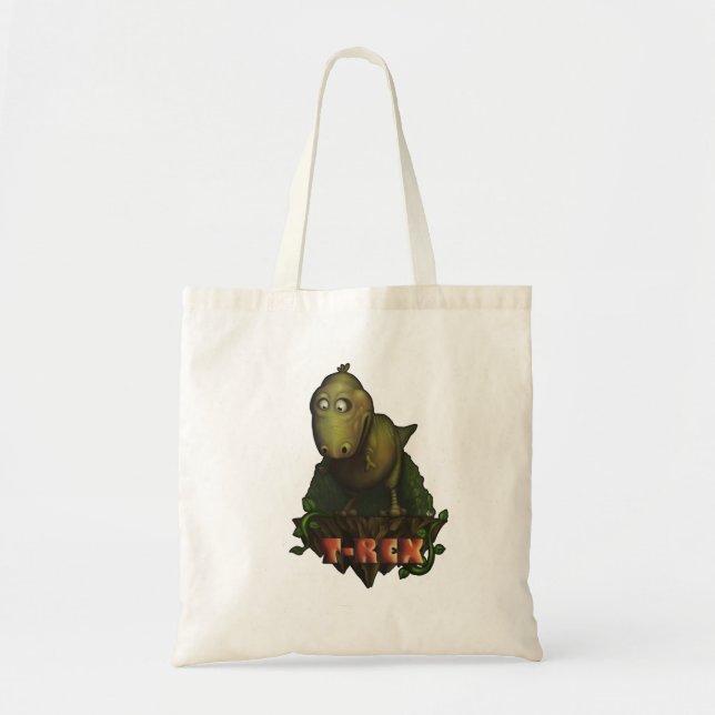 BOLSO DE TELA T-REX (Frente)