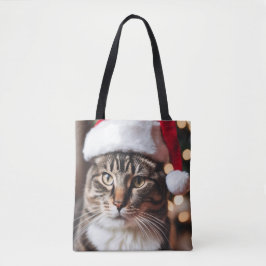 Bolso De Tela Tabby festivo
