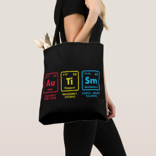 Bolso De Tela Tabla periódica de elementos de sensibilización so