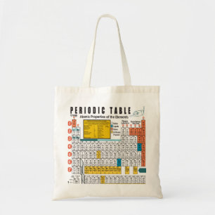 Bolso De Tela Tabla periódica de Oxygentees