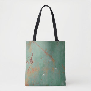 Bolso De Tela Tablero urbano metalizado con textura de color ver