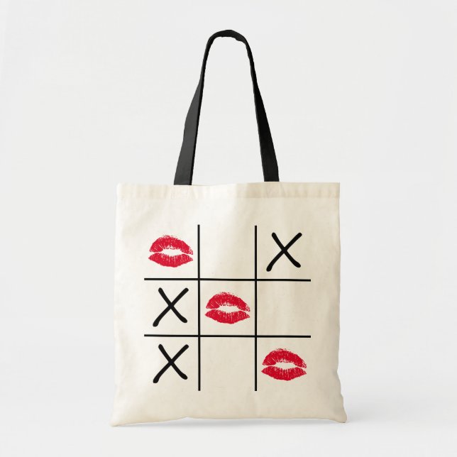 Bolso De Tela Tac Tac Tac Toe (Frente)