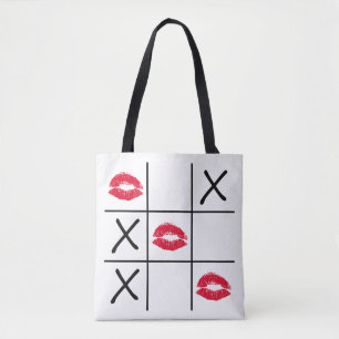 Bolso De Tela Tac Tac Tac Toe