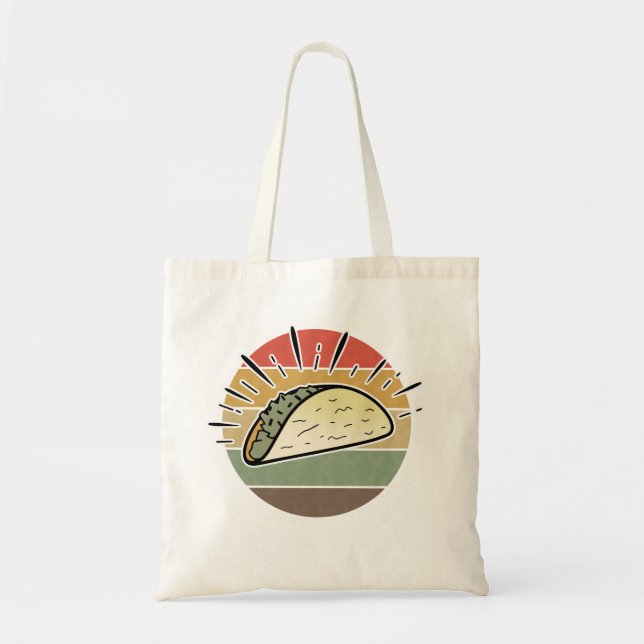 Bolso De Tela Taco (Frente)
