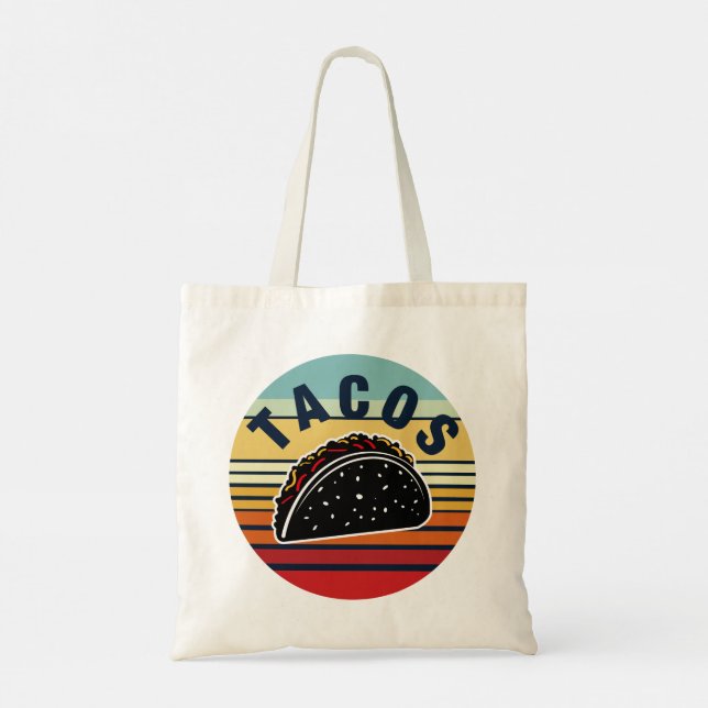 Bolso De Tela Tacos (Reverso)