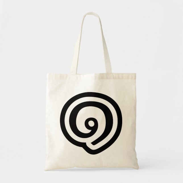 Bolso De Tela Tailandia Número 1 / Uno / ๑ (Nueng) Idioma tailan (Frente)