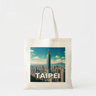 Bolso De Tela Taipei 101 Taiwán