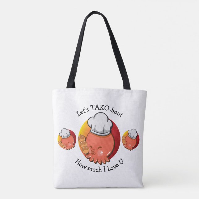 Bolso De Tela Takoyaki (Reverso)