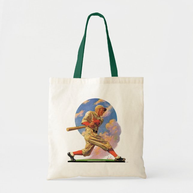 Bolso De Tela Talud del béisbol (Frente)