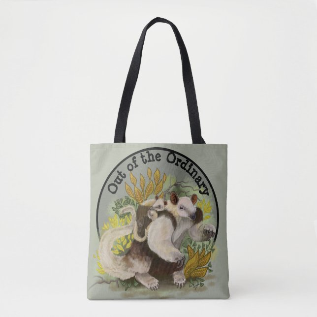Bolso De Tela Tamandua Anteater (Anverso)