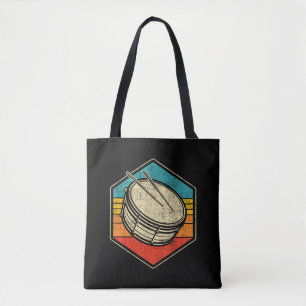Bolso De Tela Tambor de caja retro vintage - Línea de percusión 