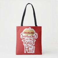 Tan divertido que el lema del sándwich asó lo más 