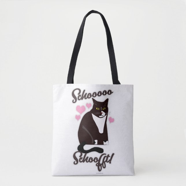 Bolso De Tela Tan gracioso eslogan de gato (Anverso)