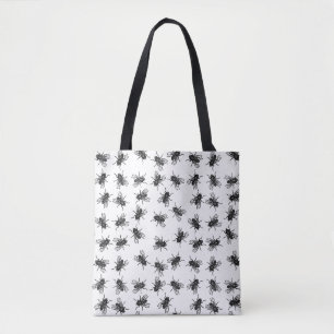 Bolso De Tela Tan mosca