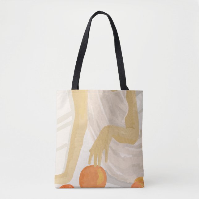 Bolso De Tela Tangerine Grace (Anverso)
