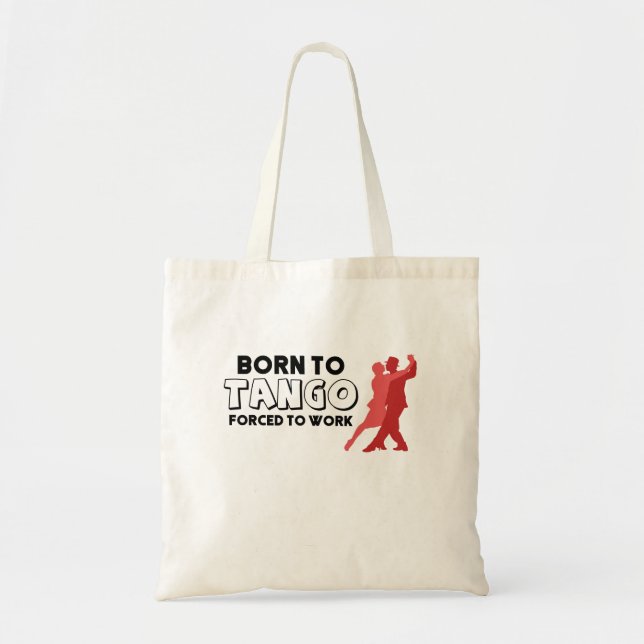 Bolso De Tela Tango (Frente)