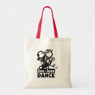 BOLSO DE TELA TANGO VIVO DE LA DANZA DEL AMOR