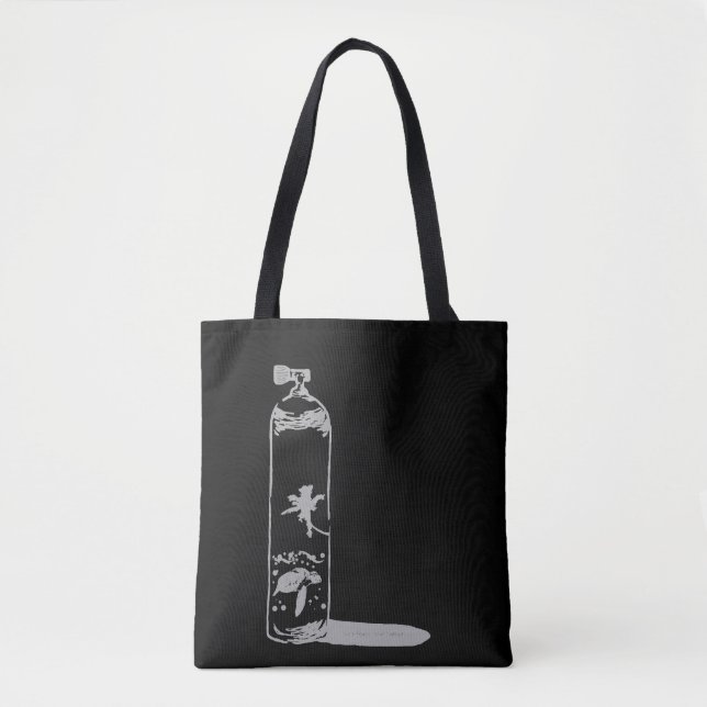 Bolso De Tela Tanque de buceo (Anverso)