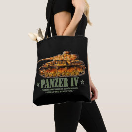 Bolso De Tela Tanque medio alemán Panzer IV D Segunda Guerra Mun