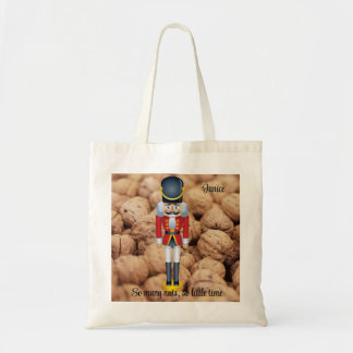 Bolso De Tela Tantas Nueces Tan Poco Tiempo Añadir Navidades De 