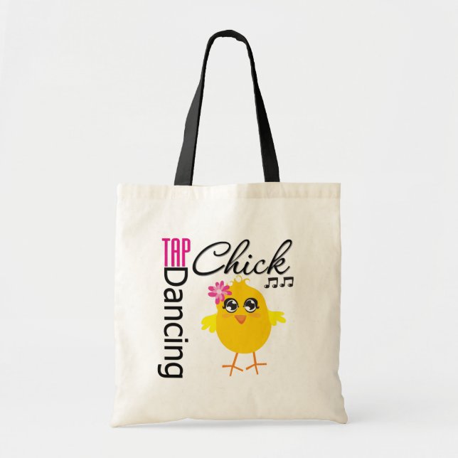 Bolso De Tela Tap Dancing Chick (Frente)