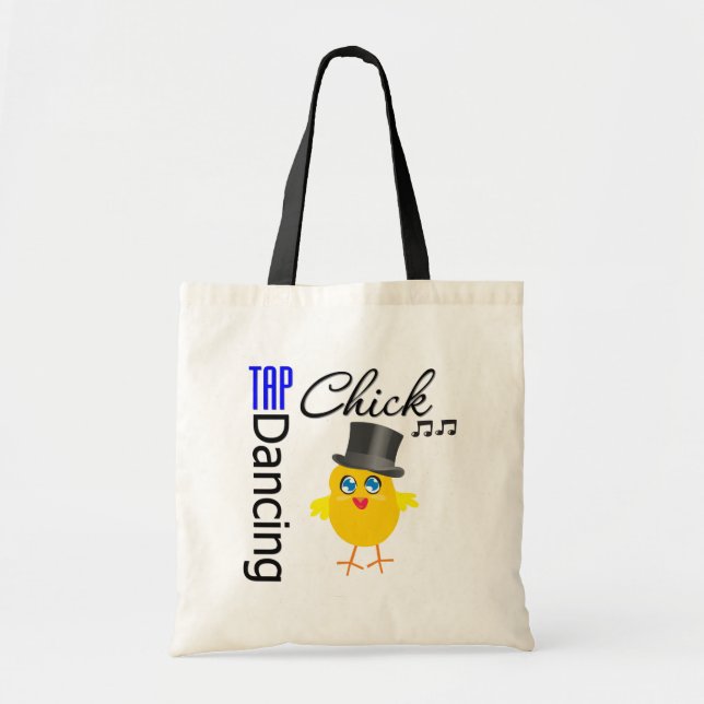Bolso De Tela Tap Dancing Chick 3 (Frente)