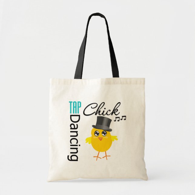 Bolso De Tela Tap Dancing Chick 4 (Frente)