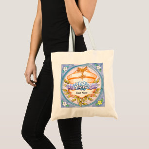 Bolso De Tela Tapa de enfermería de Lotus