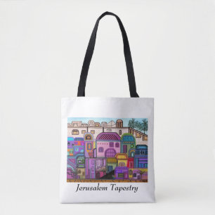 Bolso De Tela Tapicería de Jerusalén
