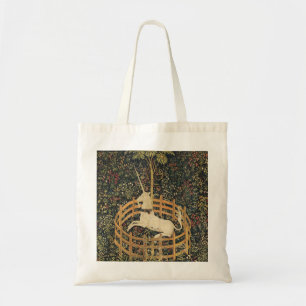 Bolso De Tela Tapices unicornios Captividad Tapiz Medieval